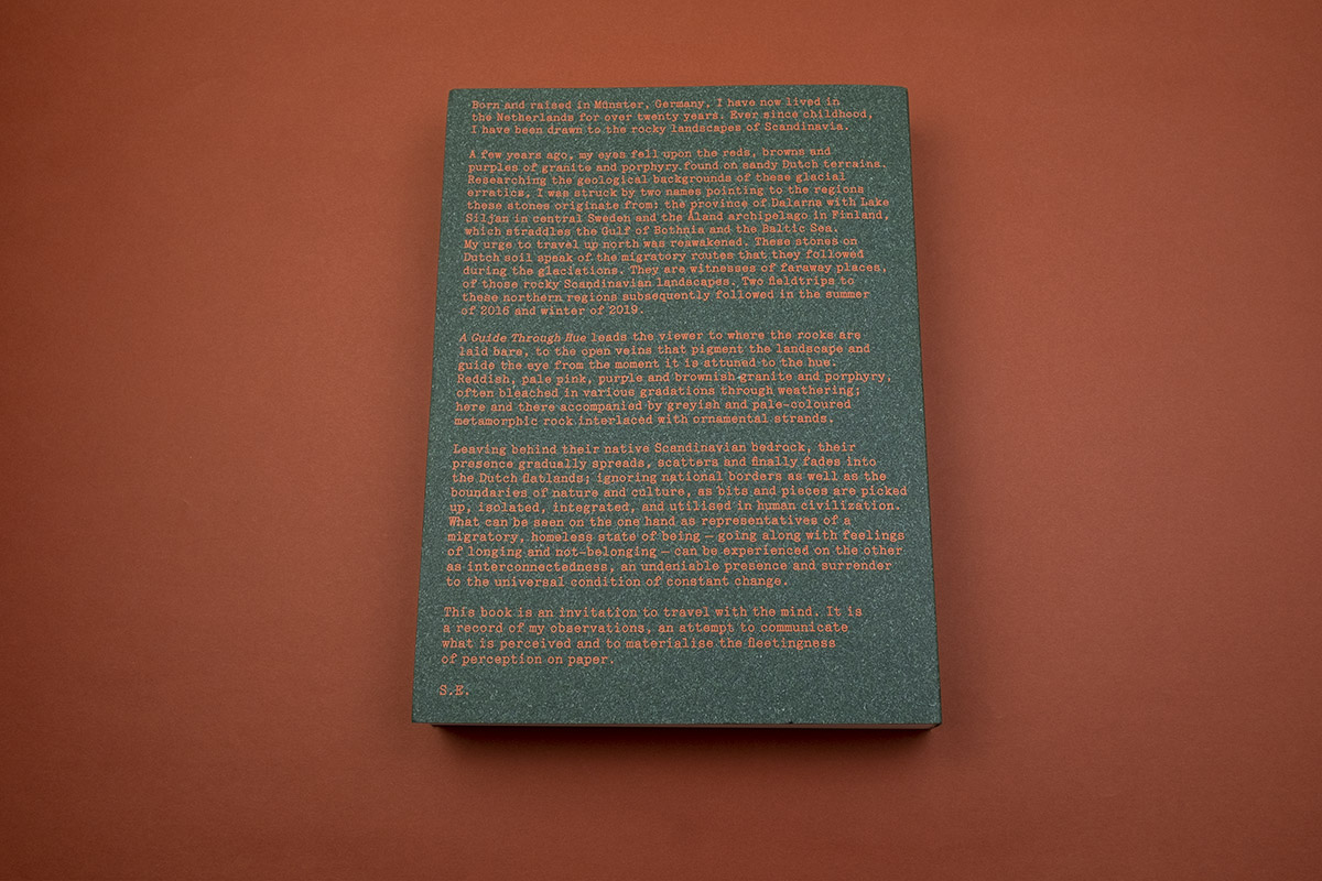 Sibylle Eimermacher, a guide through hue, photobook