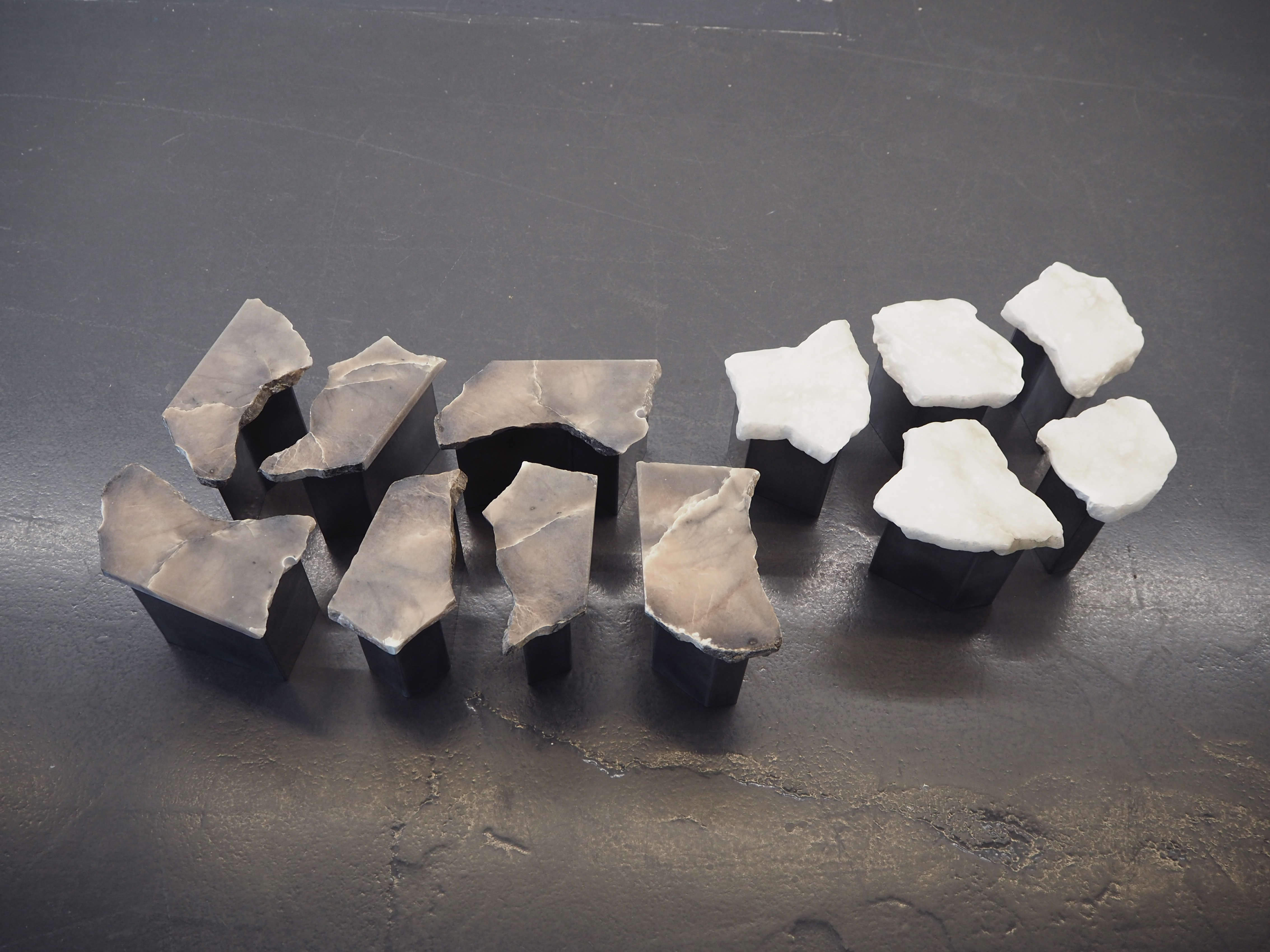 Sibylle Eimermacher, lithophone, alabaster