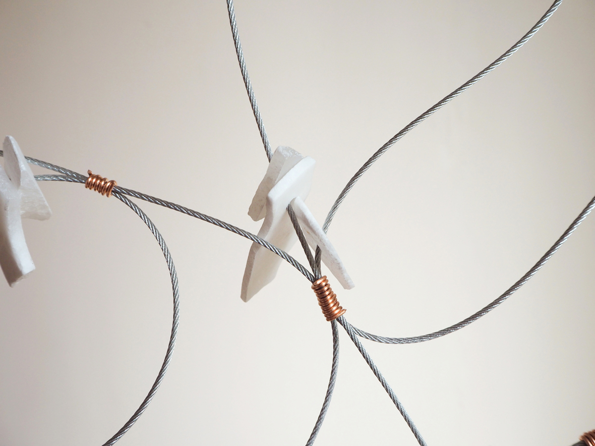 Sibylle Eimermacher, sound instrument, alabaster