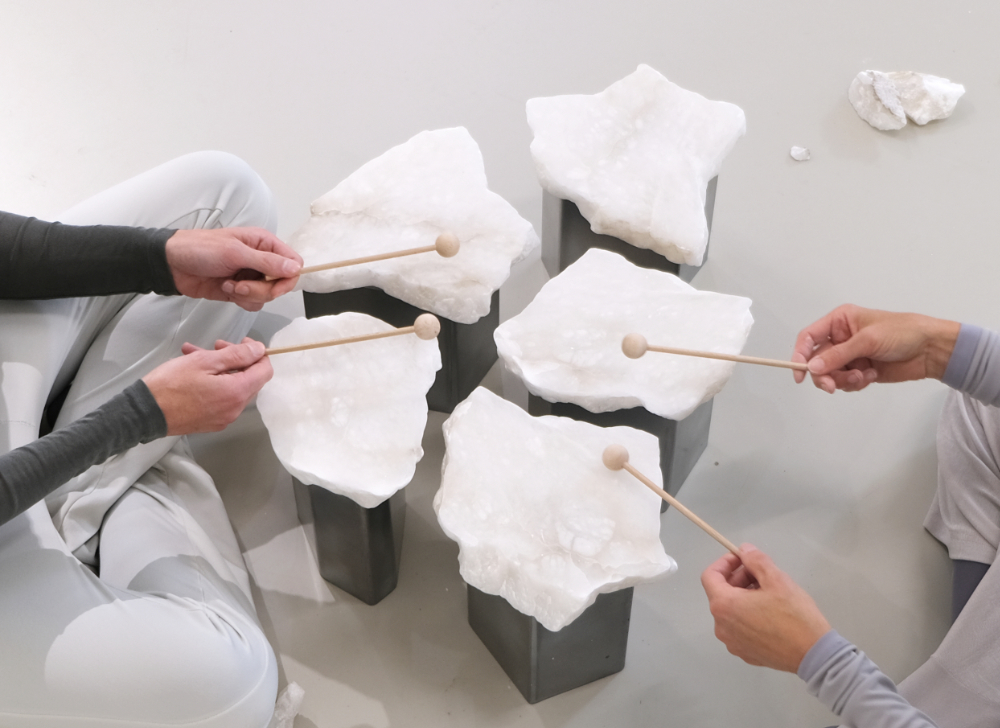 Sibylle Eimermacher, lithophone, alabaster